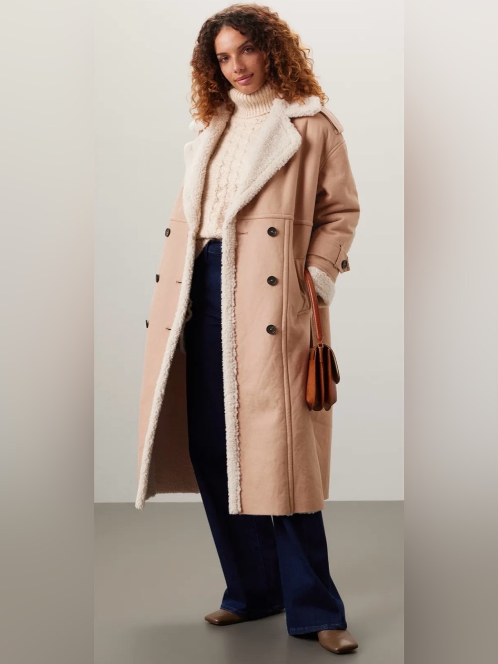 *Flawed RTR Great Jones Lined Sherpa Coat (0284)